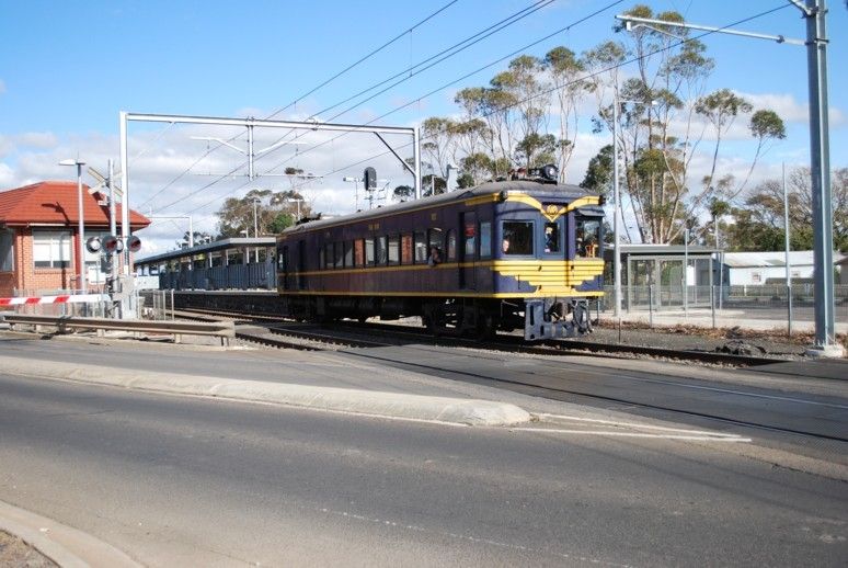 58RM passing through Diggers Rest. 3 May 2015.  Photo: Alex Bradford