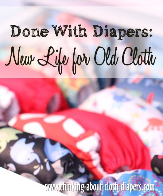 what to do with cloth diapers when you no longer need them
