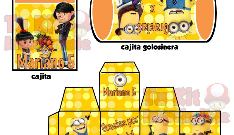 Kit Imprimible Villano Favorito