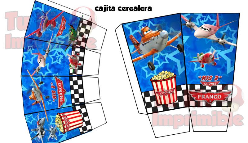 Kit Imprimible Aviones