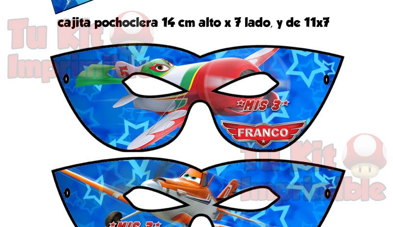 Kit Imprimible Aviones