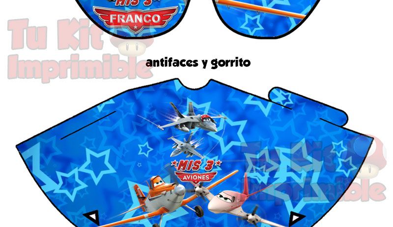 Kit Imprimible Aviones