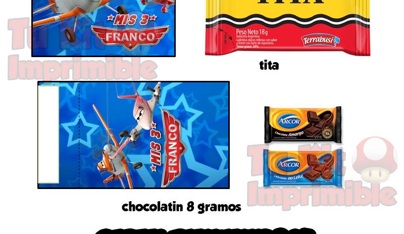 Kit Imprimible Aviones