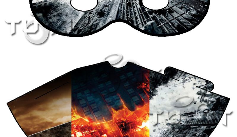 kit imprimible invitaciones batman