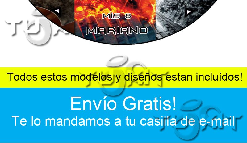 kit imprimible invitaciones batman