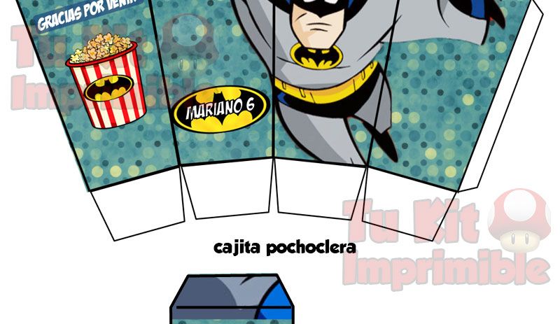 Kit imprimible batman