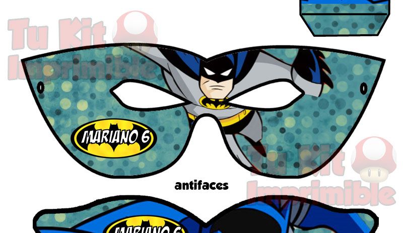 Kit imprimible batman