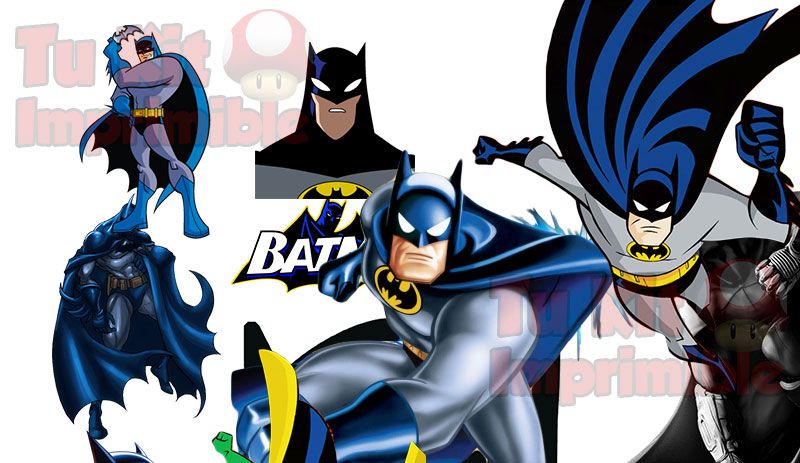 Kit imprimible batman