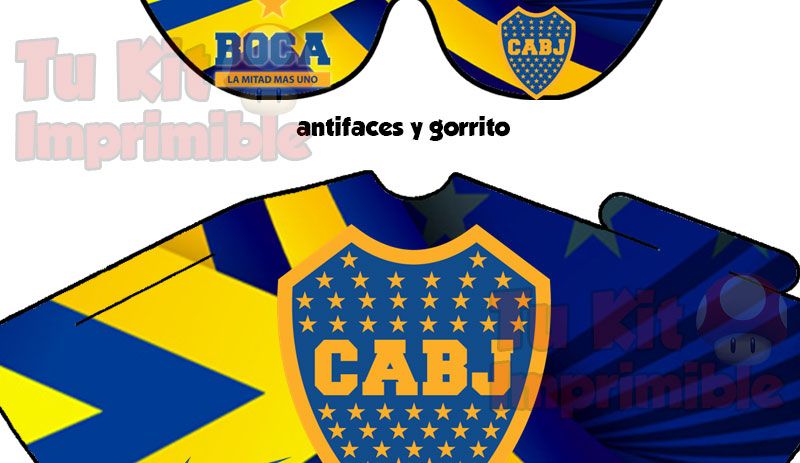 Kit Imprimible Boca Juniors