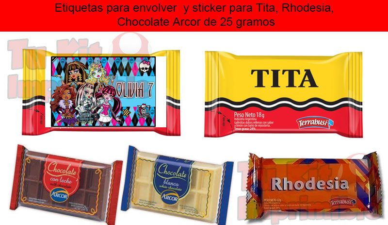 Candy Bar Monster High