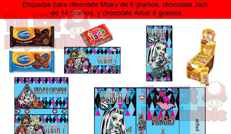 Candy Bar Monster High