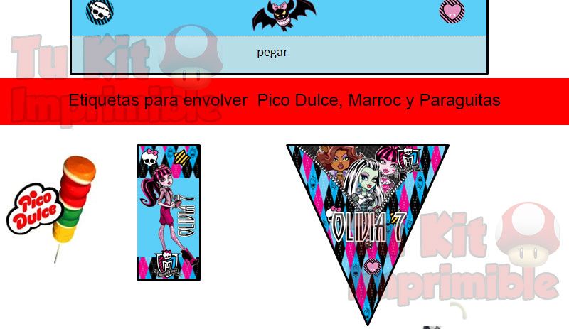 Candy Bar Monster High
