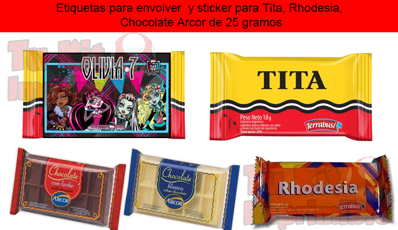 Candy Bar Monster High