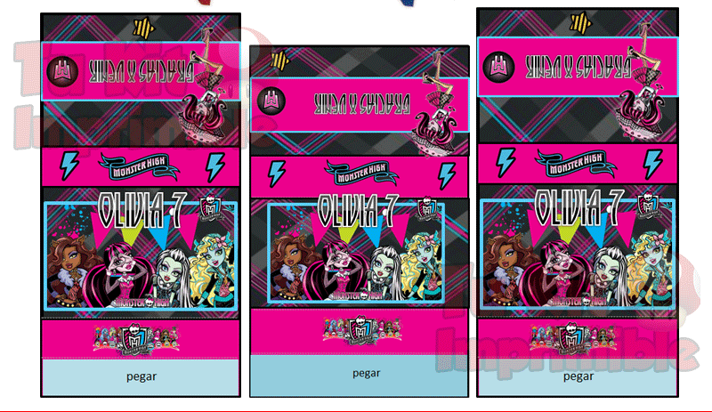 Candy Bar Monster High