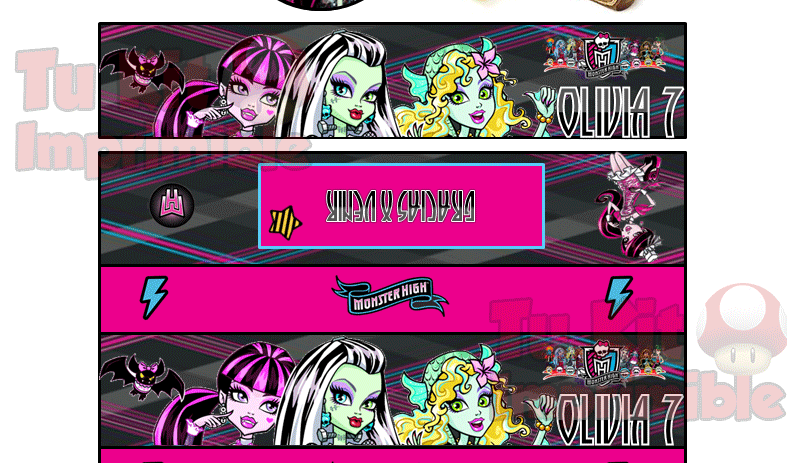 Candy Bar Monster High