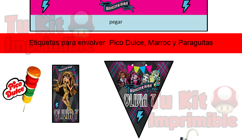 Candy Bar Monster High