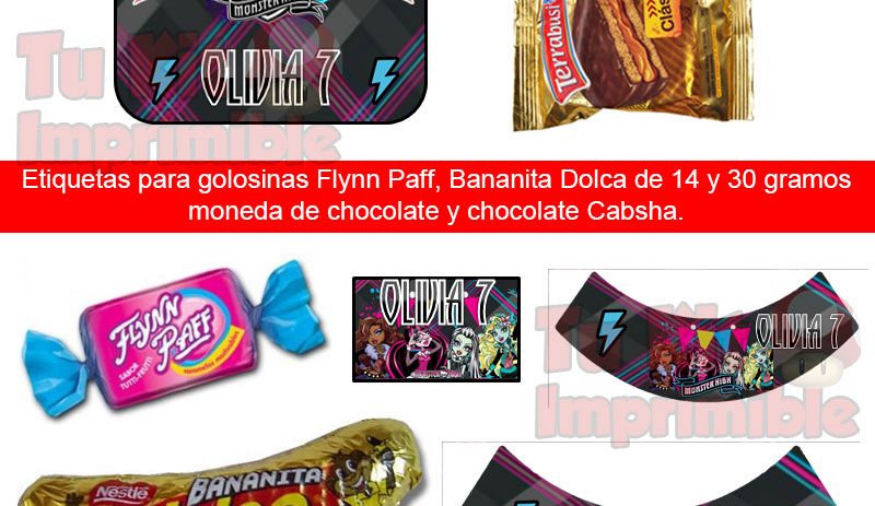 Candy Bar Monster High