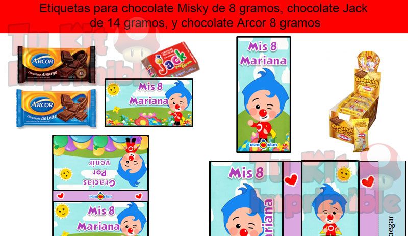 candy bar plim plim