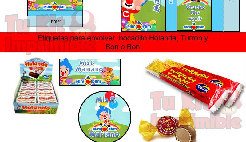 candy bar plim plim