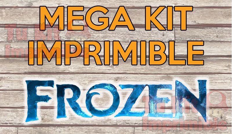Kit Imprimible Frozen