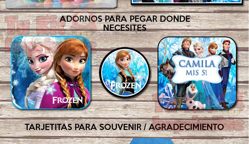 Kit Imprimible Frozen