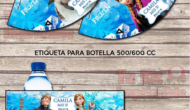 Kit Imprimible Frozen