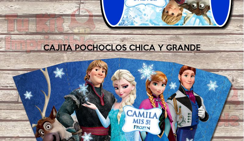 Kit Imprimible Frozen