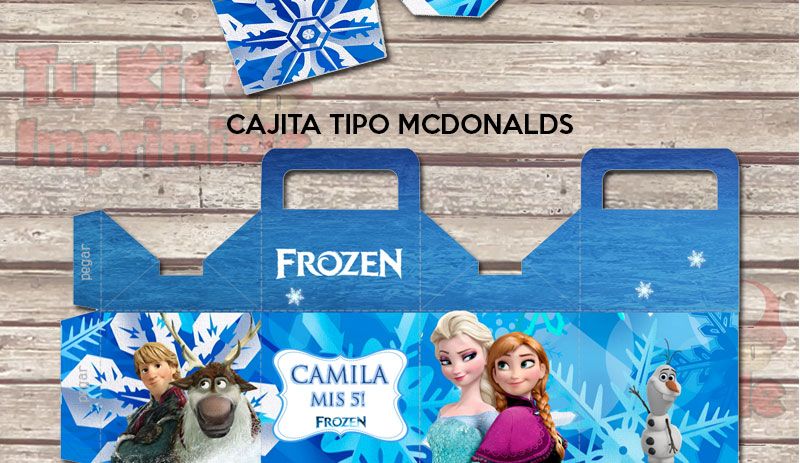Kit Imprimible Frozen