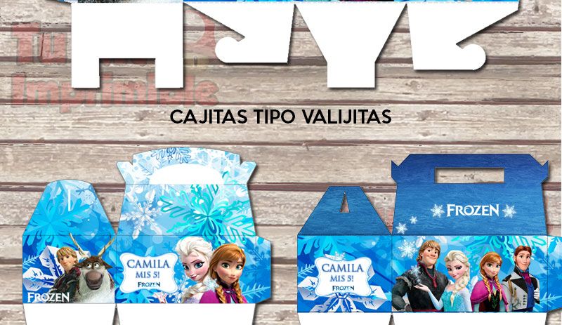 Kit Imprimible Frozen