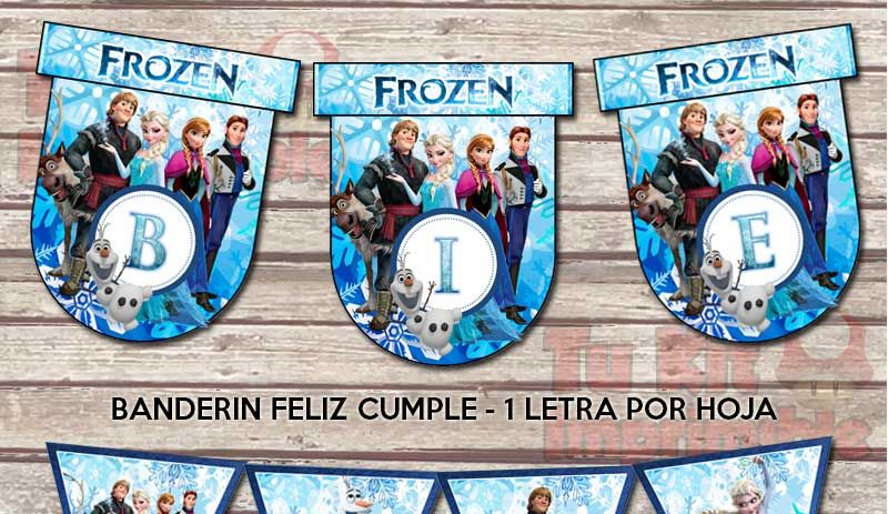 Kit Imprimible Frozen