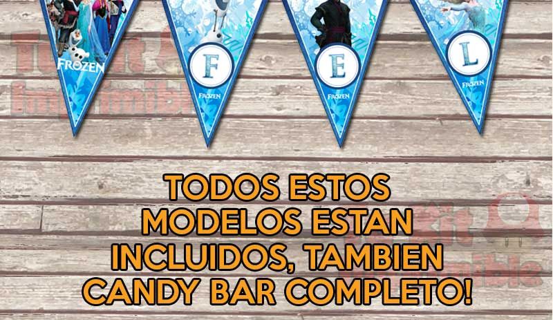 Kit Imprimible Frozen