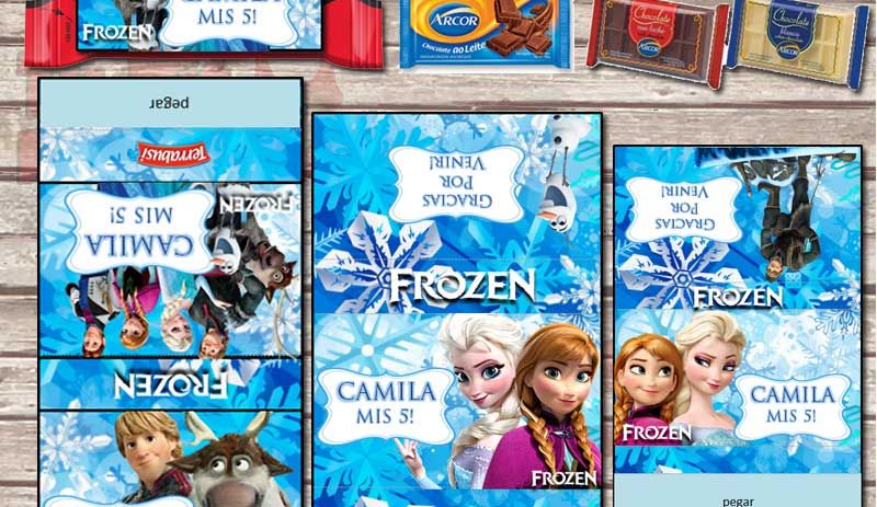 Kit Imprimible Frozen