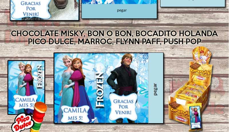 Kit Imprimible Frozen