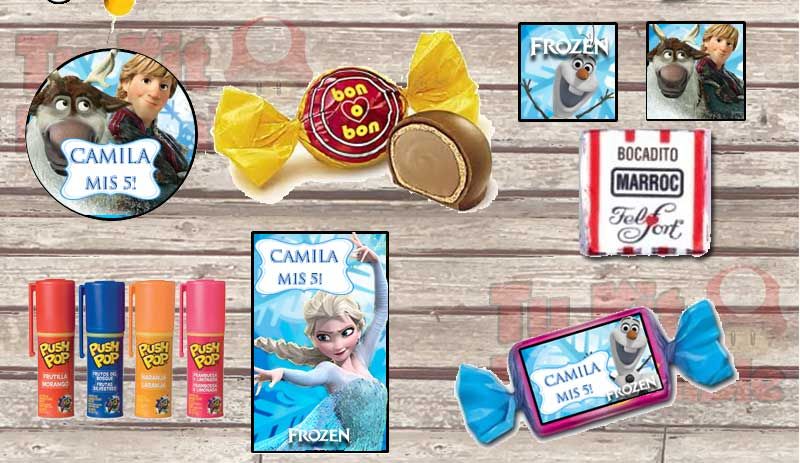 Kit Imprimible Frozen
