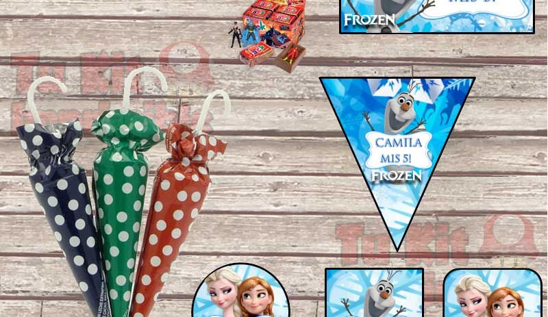Kit Imprimible Frozen