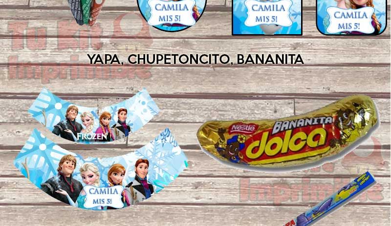 Kit Imprimible Frozen