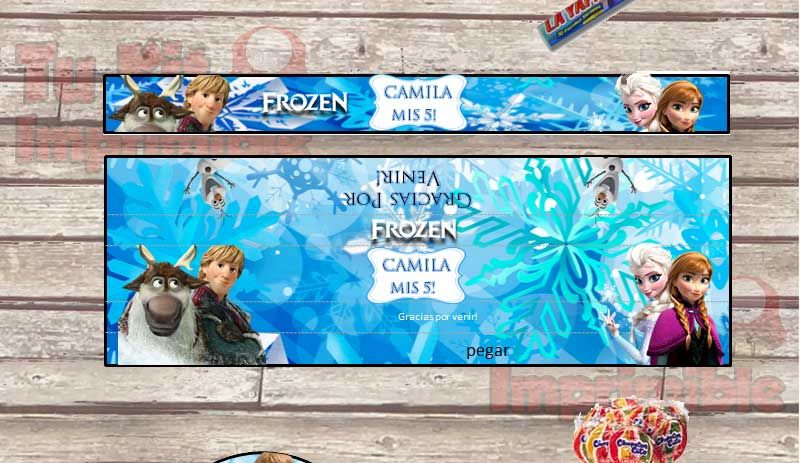 Kit Imprimible Frozen