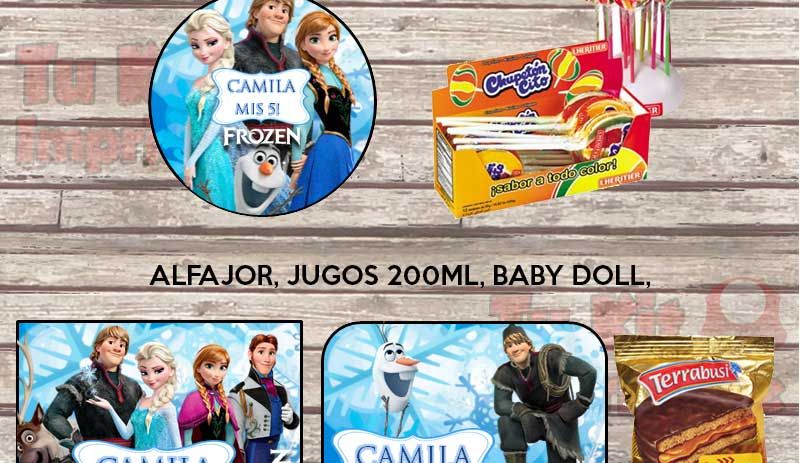 Kit Imprimible Frozen