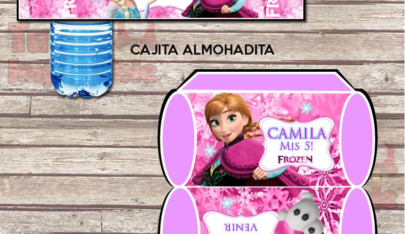 Kit Imprimible Frozen