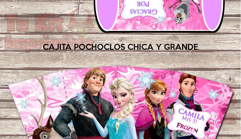Kit Imprimible Frozen