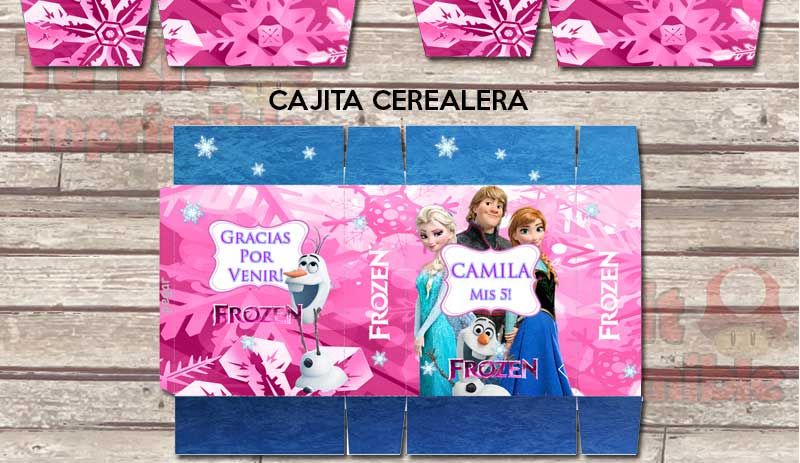 Kit Imprimible Frozen