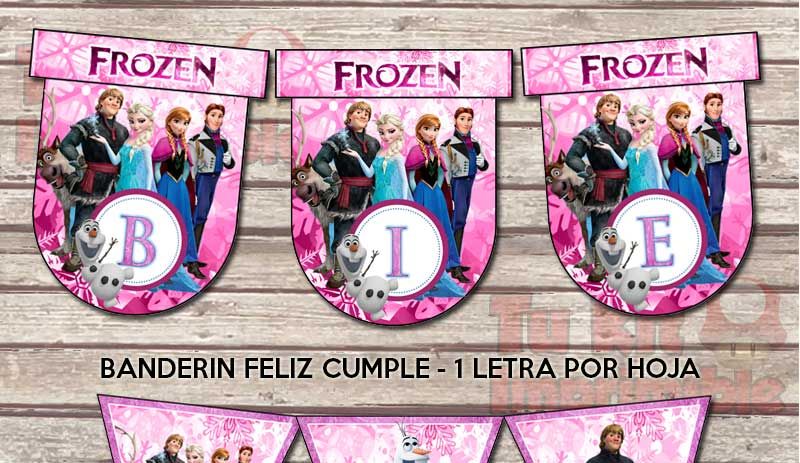 Kit Imprimible Frozen