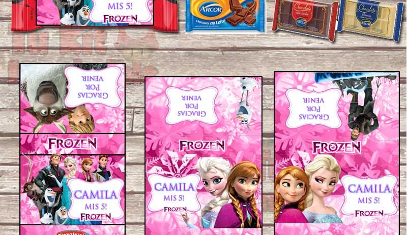 Kit Imprimible Frozen