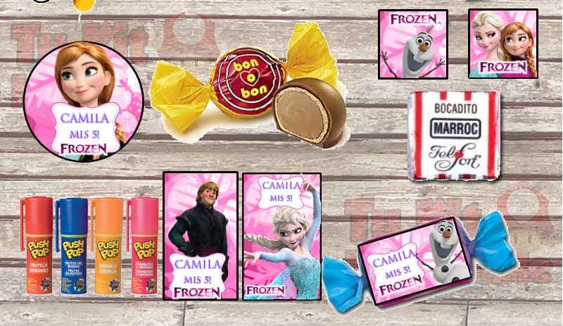 Kit Imprimible Frozen