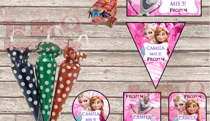 Kit Imprimible Frozen