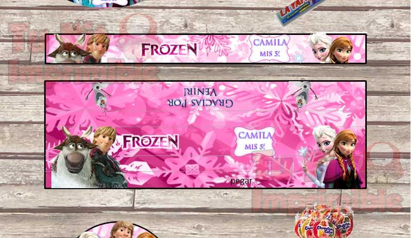 Kit Imprimible Frozen