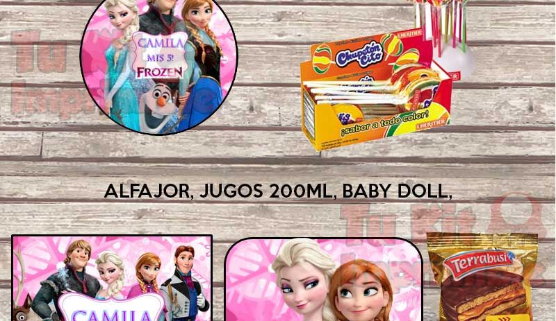 Kit Imprimible Frozen