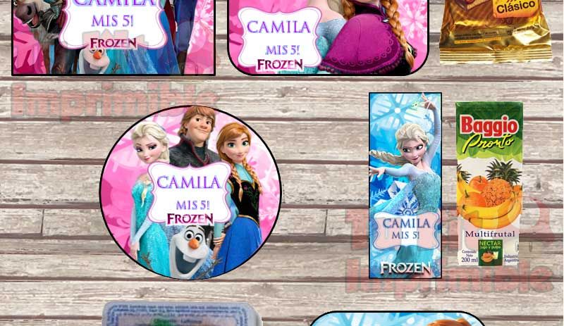 Kit Imprimible Frozen