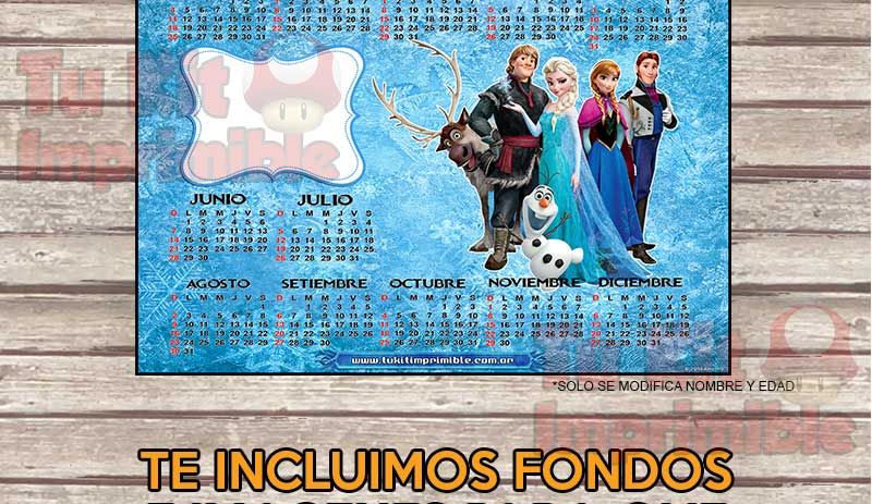 Kit Imprimible Frozen