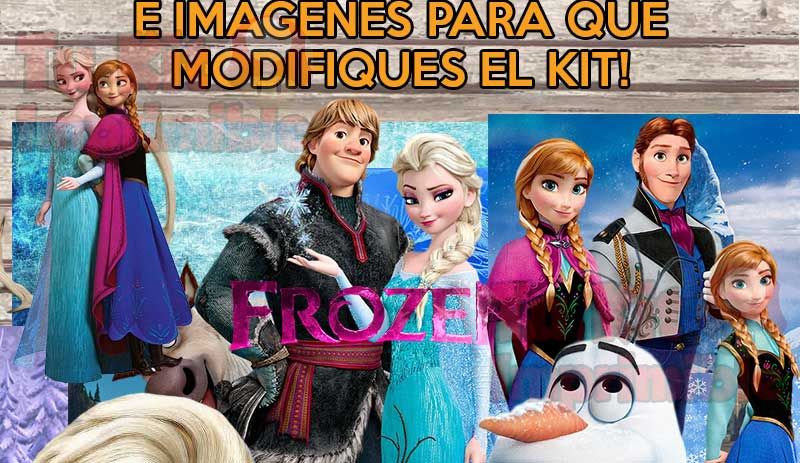 Kit Imprimible Frozen